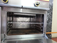 Inox 3-pits gasfornuis met oven mas-baga - afbeelding 7 van  9