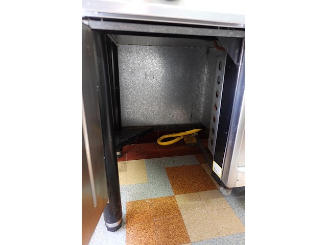 Inox 3-pits gasfornuis met oven mas-baga - afbeelding 8 van  9