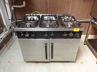 Inox 6-pits gasfornuis atag - afbeelding 4 van  11