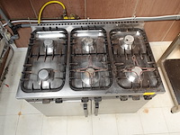Inox 6-pits gasfornuis atag - afbeelding 5 van  11