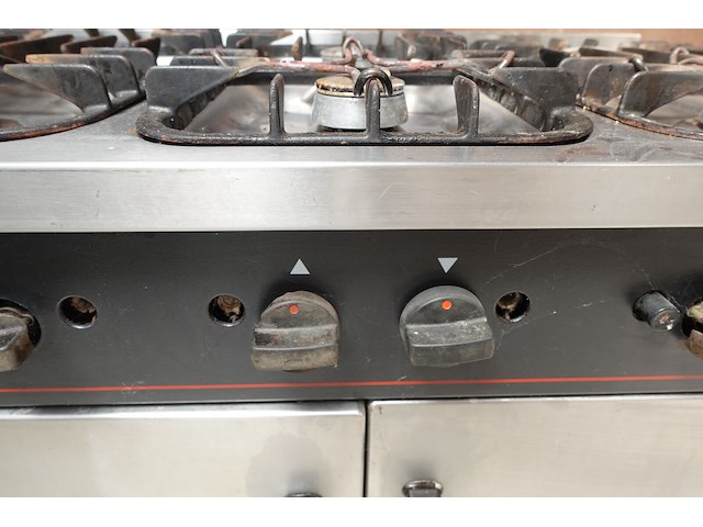 Inox 6-pits gasfornuis atag - afbeelding 7 van  11