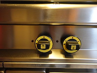 Inox 6-pits gasfornuis met oven mas-baga - afbeelding 12 van  14