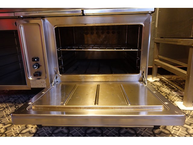 Inox 6-pits gasfornuis met oven mas-baga - afbeelding 14 van  14