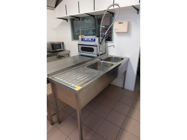 Inox afwasmeubel - afbeelding 1 van  4