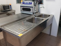 Inox afwasmeubel