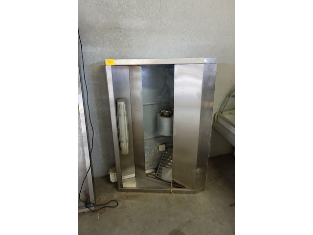 Inox afzuigkap - afbeelding 1 van  4