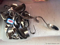 Inox amuselepels - afbeelding 1 van  2