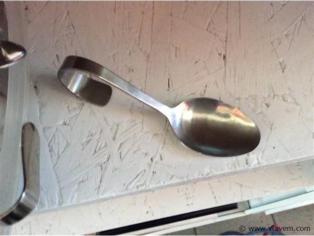 Inox amuselepels - afbeelding 2 van  2