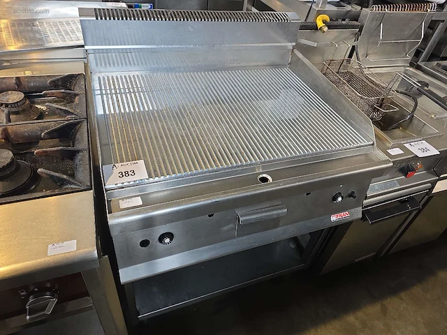 Inox bak/grillplaat - afbeelding 1 van  2