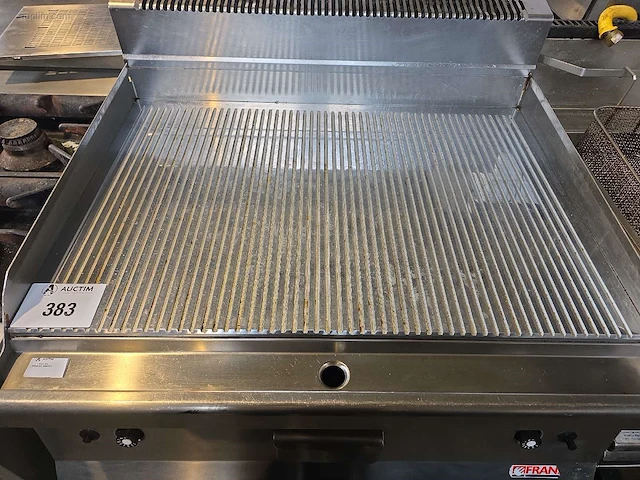 Inox bak/grillplaat - afbeelding 2 van  2