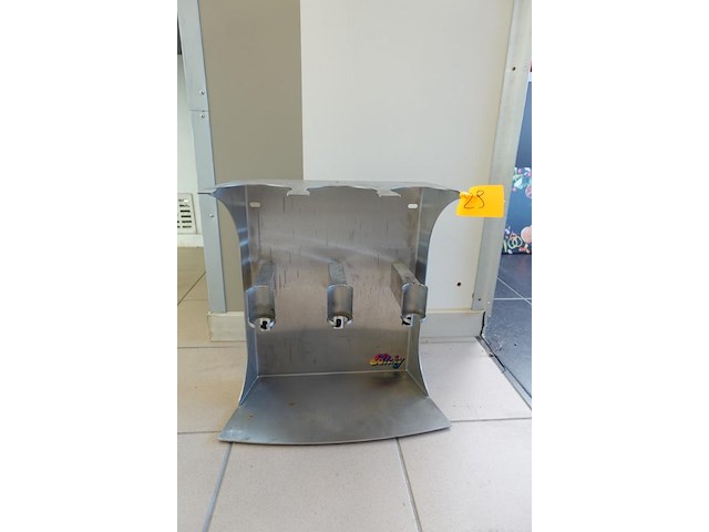 Inox bicky dispenser - afbeelding 1 van  3