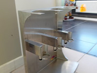 Inox bicky dispenser - afbeelding 2 van  3