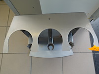 Inox bicky dispenser - afbeelding 3 van  3