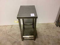 Inox bijzettafel - afbeelding 1 van  1