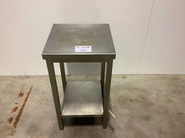 Inox bijzettafel - afbeelding 1 van  1