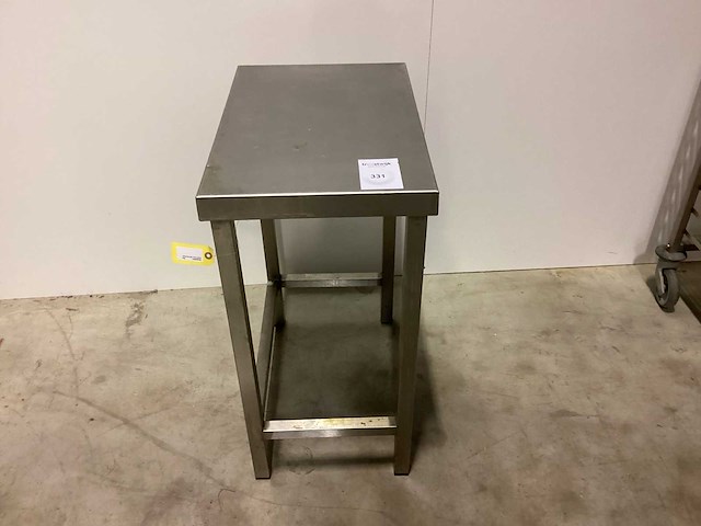 Inox bijzettafel - afbeelding 1 van  1