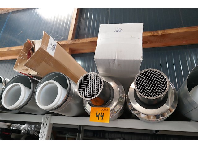 Inox buizen voor ventilatie - afbeelding 3 van  4