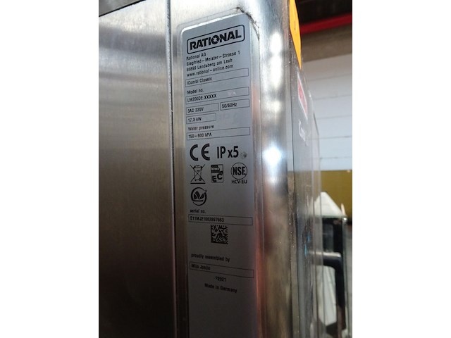 Inox combi-oven rational - afbeelding 6 van  9