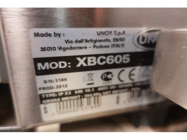 Inox combi-oven unox - afbeelding 9 van  14