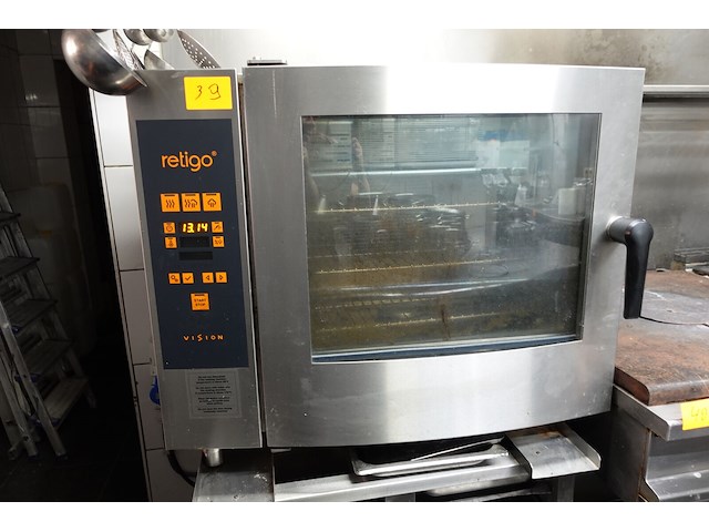 Inox combisteamer retigo + inox onderstel - afbeelding 4 van  5