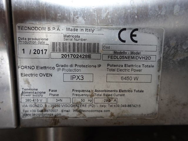 Inox combisteamer tecnodom nerone - afbeelding 5 van  5