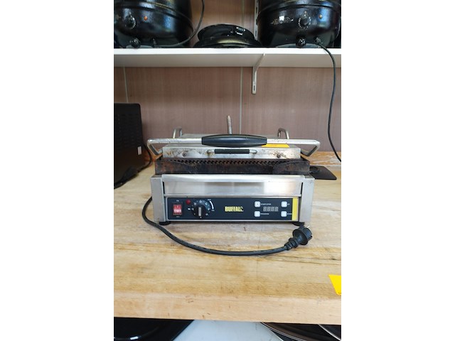 Inox contactgrill buffalo - afbeelding 1 van  5