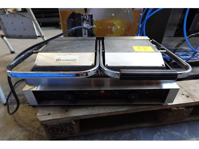 Inox contactgrill caterchef - afbeelding 1 van  5