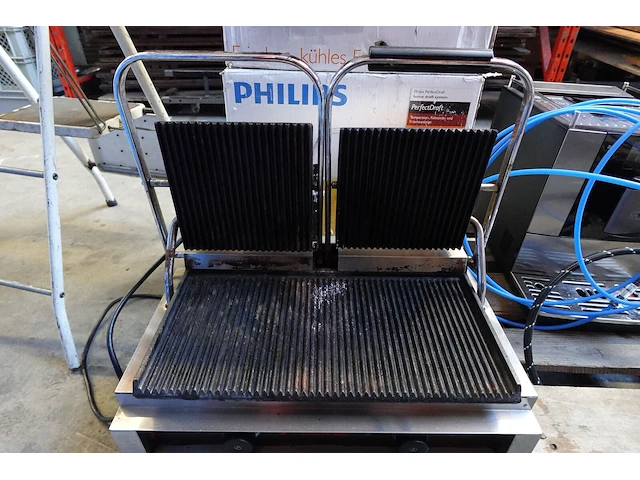 Inox contactgrill caterchef - afbeelding 3 van  5