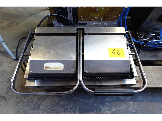 Inox contactgrill caterchef - afbeelding 4 van  5