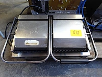 Inox contactgrill caterchef - afbeelding 4 van  5