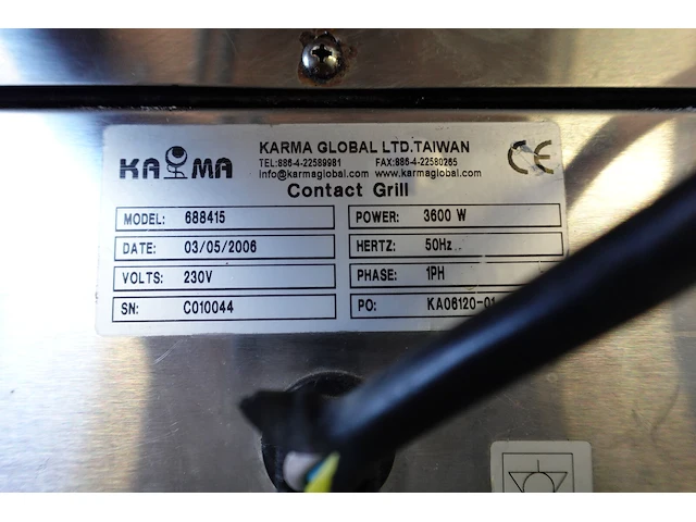 Inox contactgrill caterchef - afbeelding 5 van  5