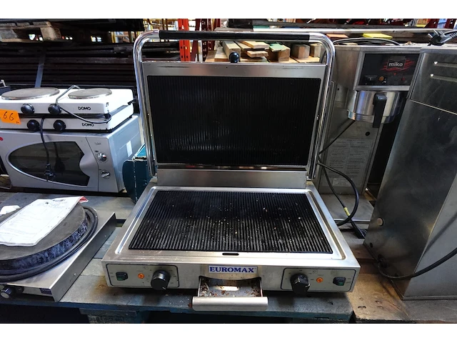 Inox contactgrill euromax - afbeelding 2 van  5