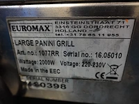 Inox contactgrill euromax - afbeelding 5 van  5