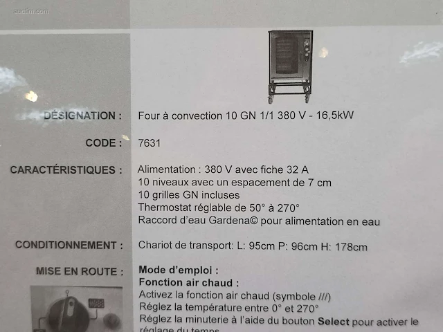 Inox convectie oven inoxtrend - afbeelding 8 van  8