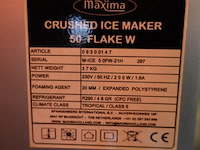 Inox crushed-ice machine maxima - afbeelding 4 van  4