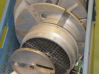 Inox cutter brunner met toebehoren in bak - afbeelding 7 van  7