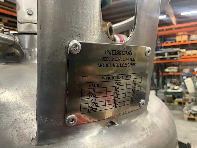 Inox cva lc20025es opslagtank - afbeelding 8 van  9