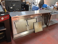 Inox dampkap 2m (2) - afbeelding 2 van  7
