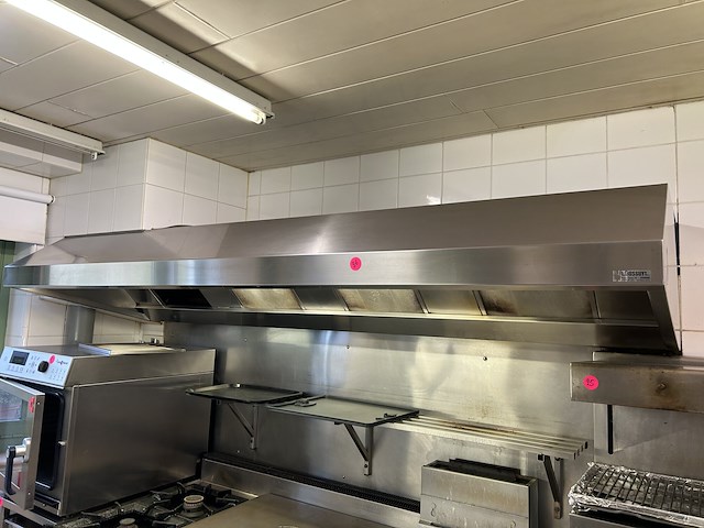 Inox dampkap + motor - afbeelding 1 van  4