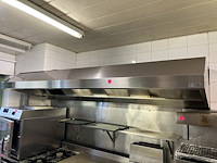 Inox dampkap + motor