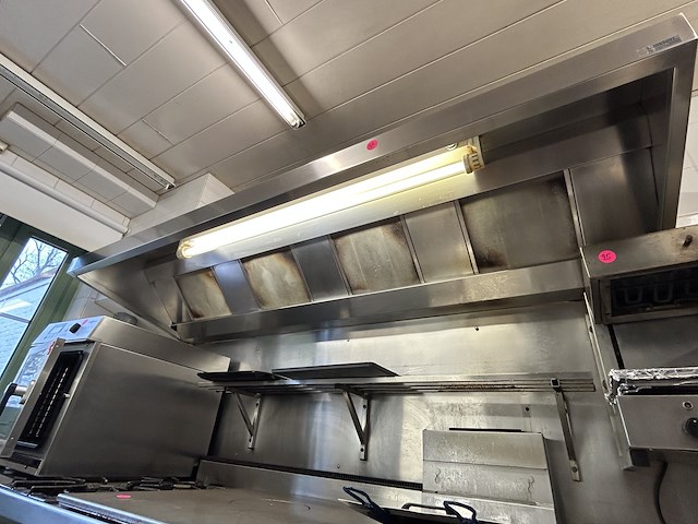 Inox dampkap + motor - afbeelding 3 van  4