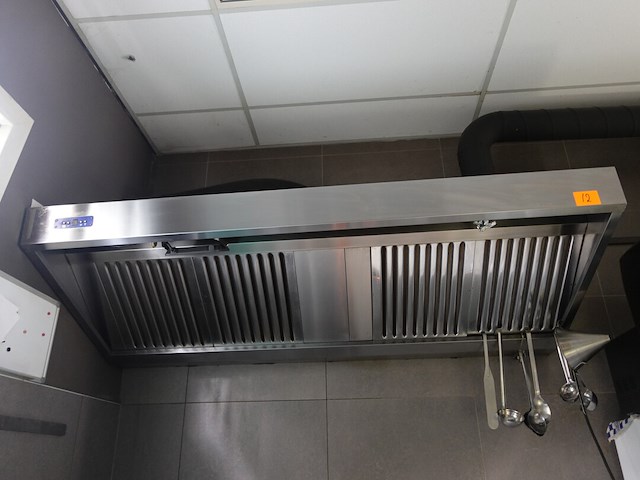 Inox dampkap - afbeelding 1 van  4