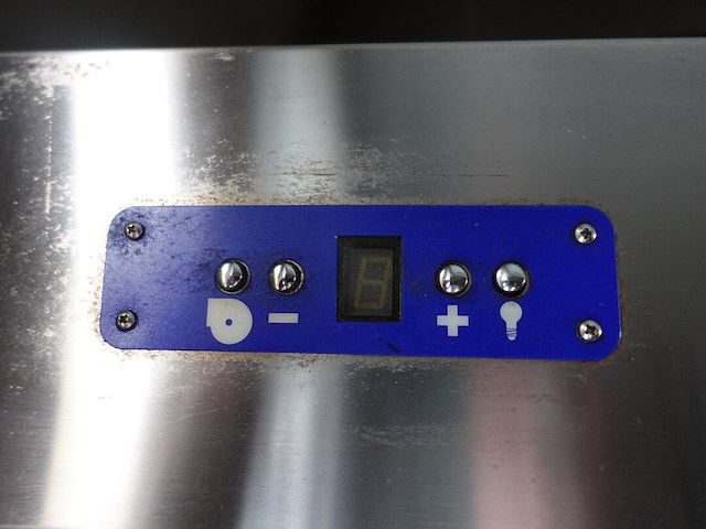 Inox dampkap - afbeelding 3 van  4