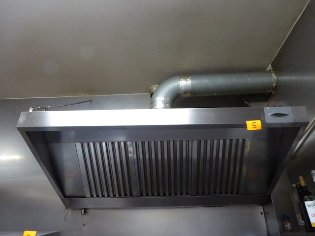 Inox dampkap - afbeelding 1 van  1