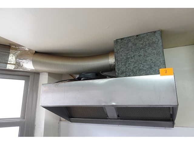 Inox dampkap - afbeelding 1 van  5