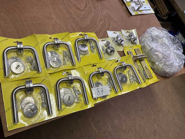 Inox deurklinken - afbeelding 1 van  9