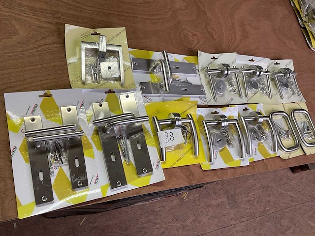 Inox deurklinken - afbeelding 1 van  6