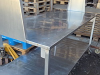 Inox doorgeeftafel - afbeelding 2 van  2