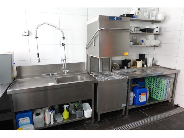 Inox doorschuifvaatwasser hobart - afbeelding 2 van  9