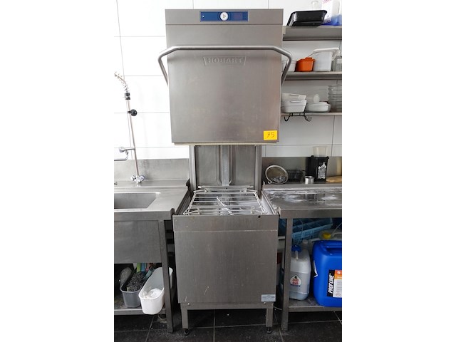 Inox doorschuifvaatwasser hobart - afbeelding 5 van  9